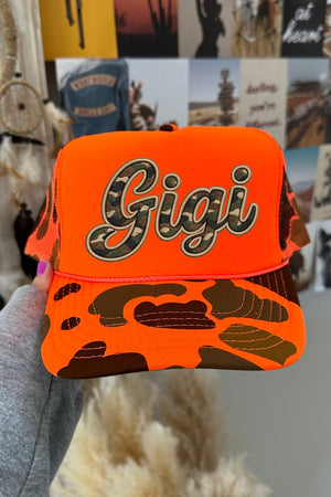Camo Couture Gigi Otto Foam Front Trucker Hat - Wholesale Accessory Market