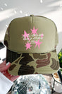 Made To Worship Otto Camo with Moss Green Foam Front Trucker Hat - Wholesale Accessory Market