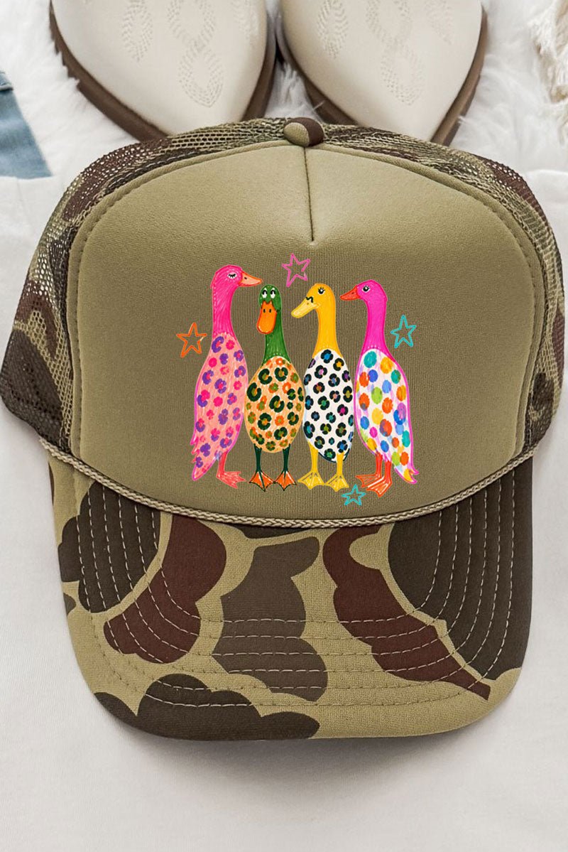Neon Quack Pack Otto Foam Front Trucker Hat - Wholesale Accessory Market