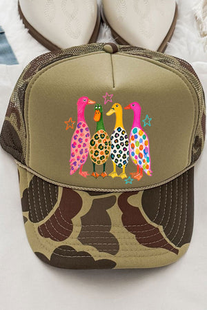 Neon Quack Pack Otto Foam Front Trucker Hat - Wholesale Accessory Market