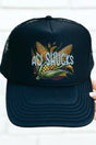 Aw Shucks Otto Black Foam Front Trucker Hat - Wholesale Accessory Market