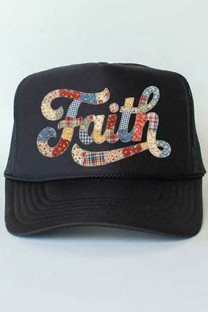 Faith Sewn Sweet Otto Foam Front Trucker Hat - Wholesale Accessory Market