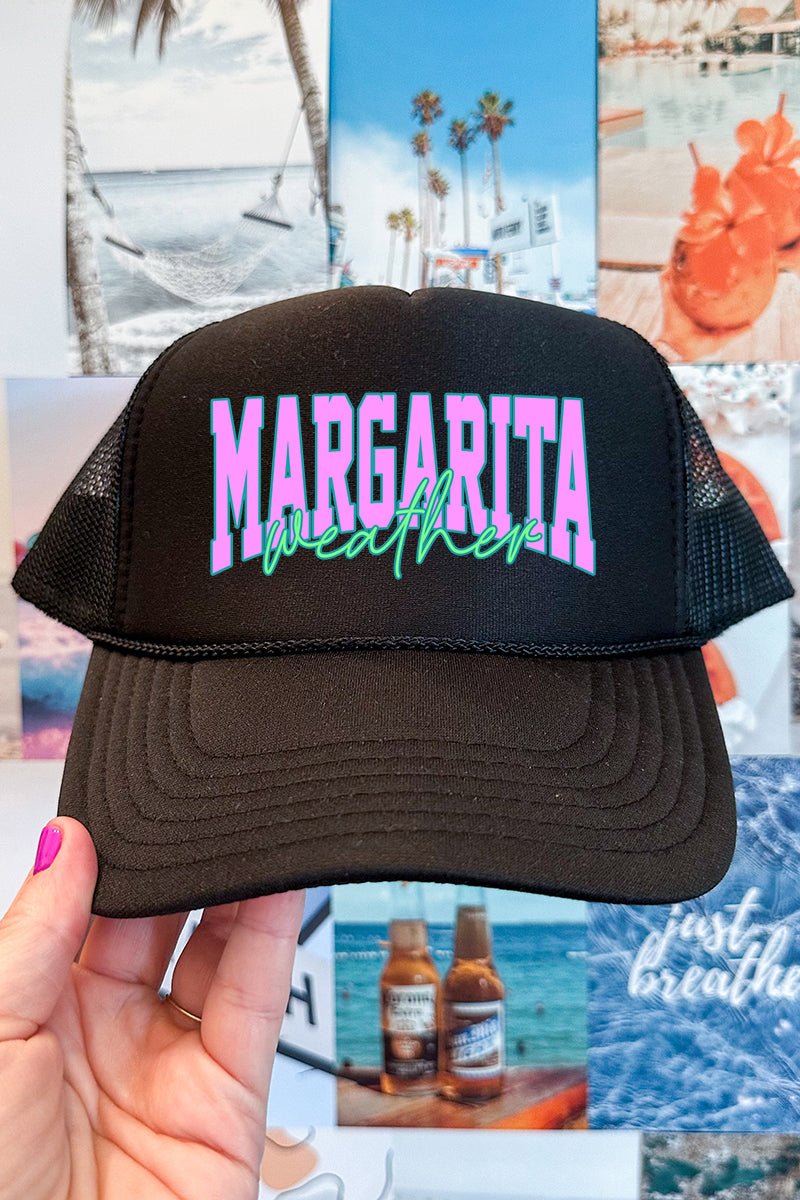 Margarita Weather Color Block Otto Foam Front Trucker Hat - Wholesale Accessory Market