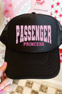 Passenger Princess Otto Black Foam Front Trucker Hat - Wholesale Accessory Market
