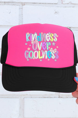 Kindness Over Coolness Otto Foam Front Trucker Hat - Wholesale Accessory Market