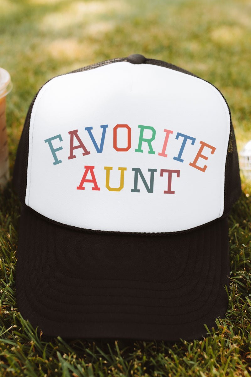 Always The Favorite Aunt Otto Foam Front Trucker Hat - Wholesale Accessory Market
