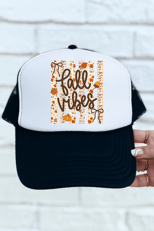 Cozy Coquette Fall Vibes Otto Foam Front Trucker Hat - Wholesale Accessory Market