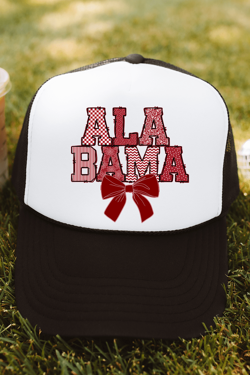 Crimson And Cozy Otto Black with White Foam Front Trucker Hat - Wholesale Accessory Market