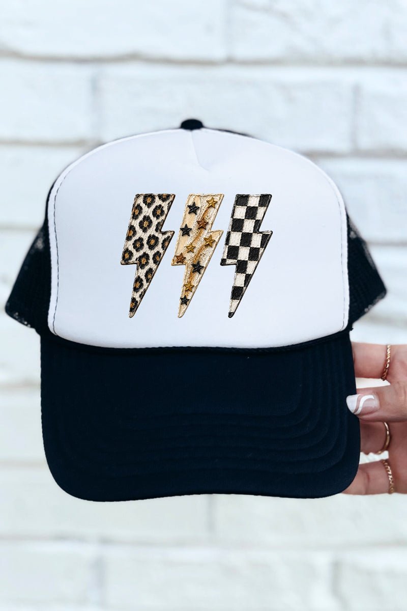 Painted Power Trio Otto Foam Front Trucker Hat - Wholesale Accessory Market