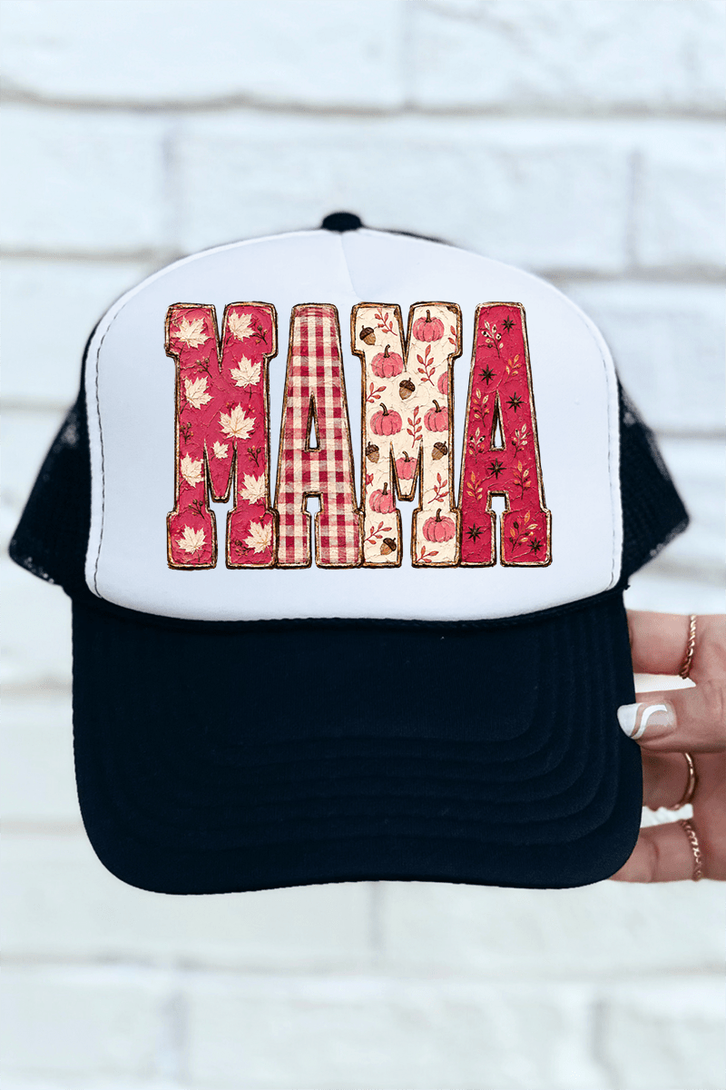 Pink Maplewood Mama Otto Foam Front Trucker Hat - Wholesale Accessory Market