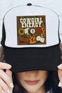Rustic Cowgirl Energy Otto Black with White Foam Front Trucker Hat - Wholesale Accessory Market