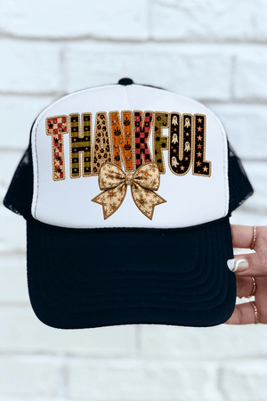 Thankful Fall Spirit Otto Foam Front Trucker Hat - Wholesale Accessory Market