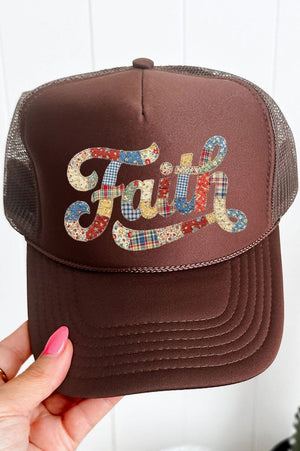 Faith Sewn Sweet Otto Foam Front Trucker Hat - Wholesale Accessory Market