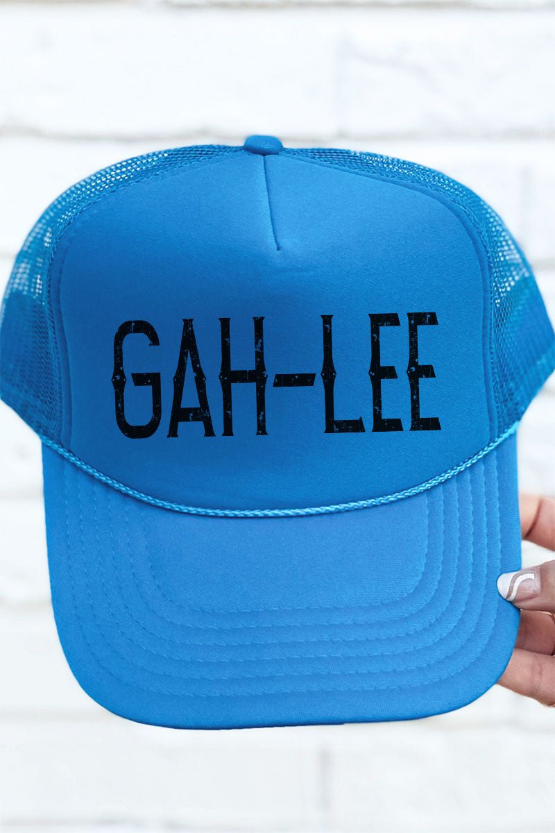 Gah - lee Otto Columbia Blue Foam Front Trucker Hat - Wholesale Accessory Market