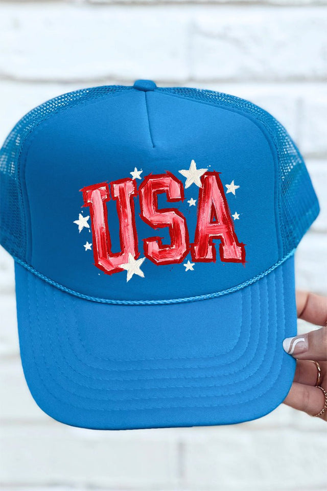 Painted Patriotism Otto Foam Front Trucker Hat - Wholesale Accessory Market