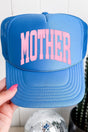 Pretty In Pink Mother Otto Columbia Blue Foam Front Trucker Hat - Wholesale Accessory Market