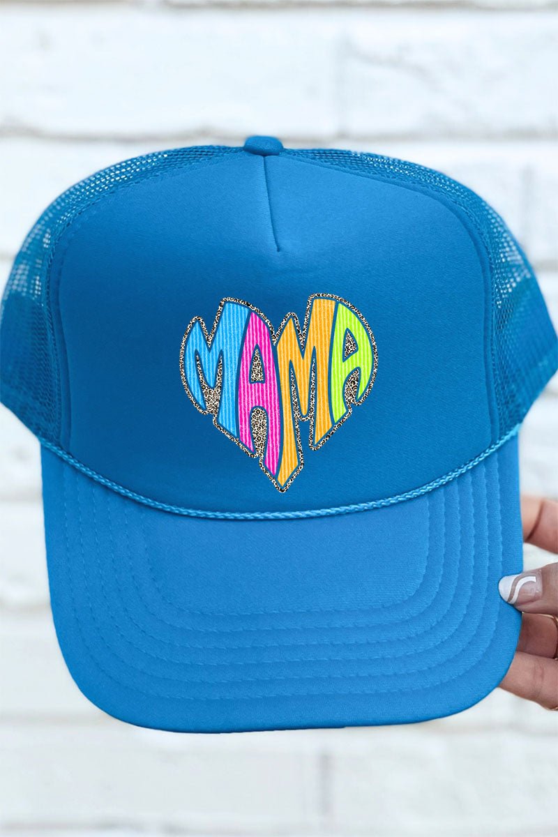 Wild Mama Bright Leopard Otto Foam Front Trucker Hat - Wholesale Accessory Market