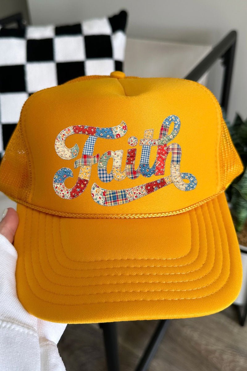Faith Sewn Sweet Otto Foam Front Trucker Hat - Wholesale Accessory Market