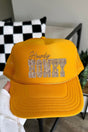 Leopard Howdy Honey Otto Foam Front Trucker Hat - Wholesale Accessory Market