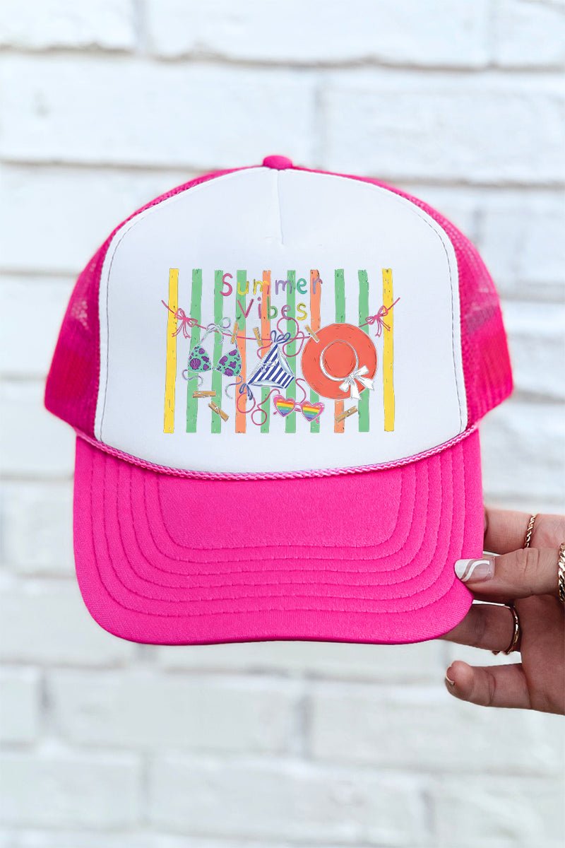 Bikini Summer Vibes Otto Foam Front Trucker Hat - Wholesale Accessory Market