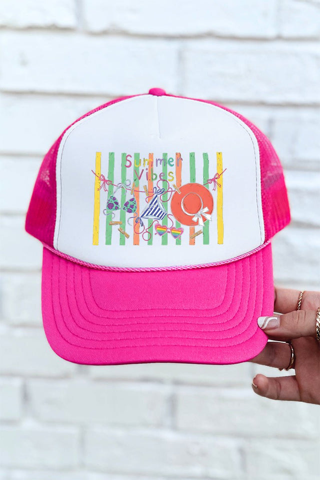 Bikini Summer Vibes Otto Foam Front Trucker Hat - Wholesale Accessory Market