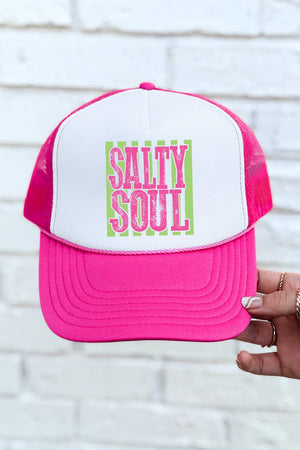 Striped Salty Soul Otto Foam Front Trucker Hat - Wholesale Accessory Market