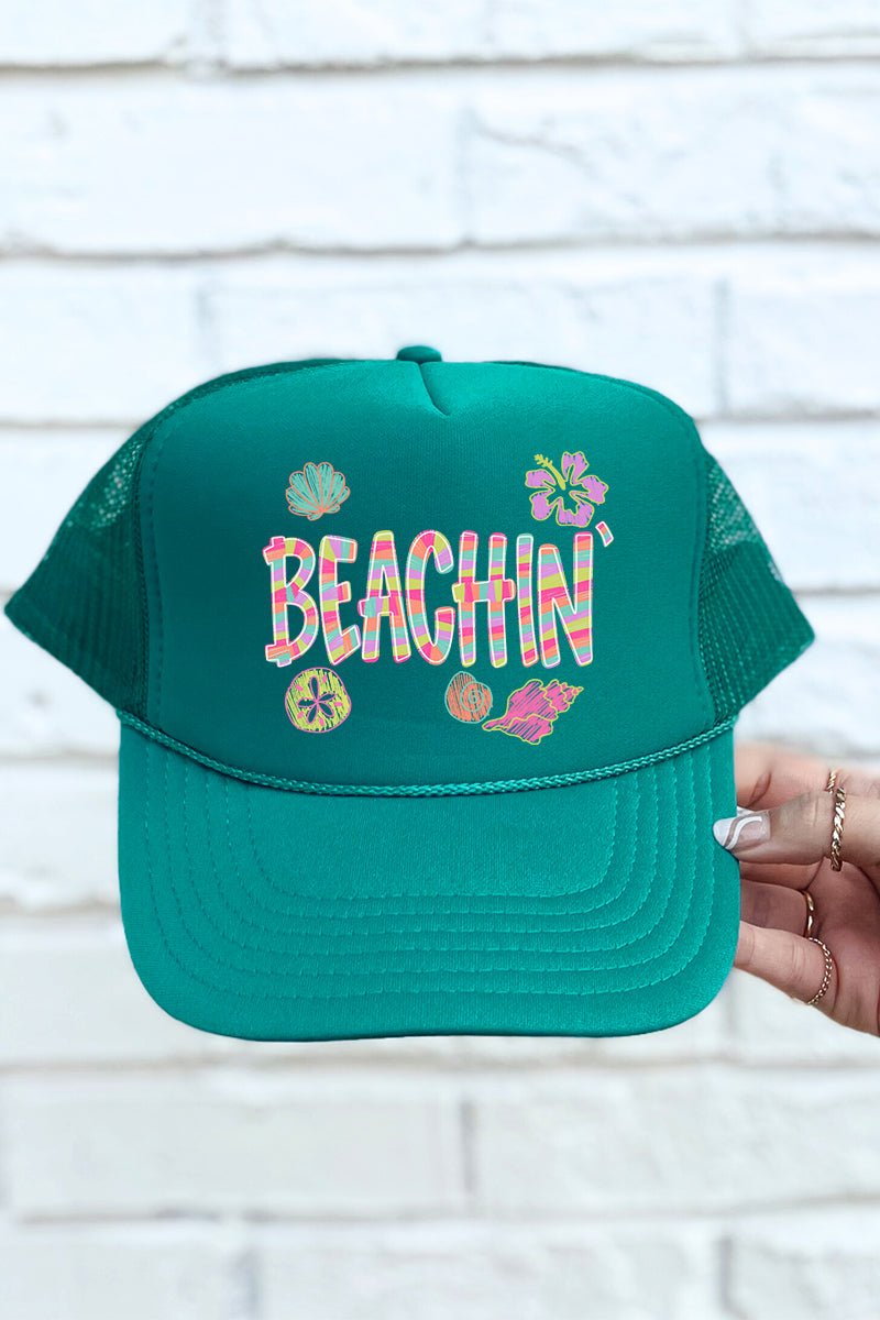 Paradise Painted Beachin' Otto Foam Front Trucker Hat - Wholesale Accessory Market