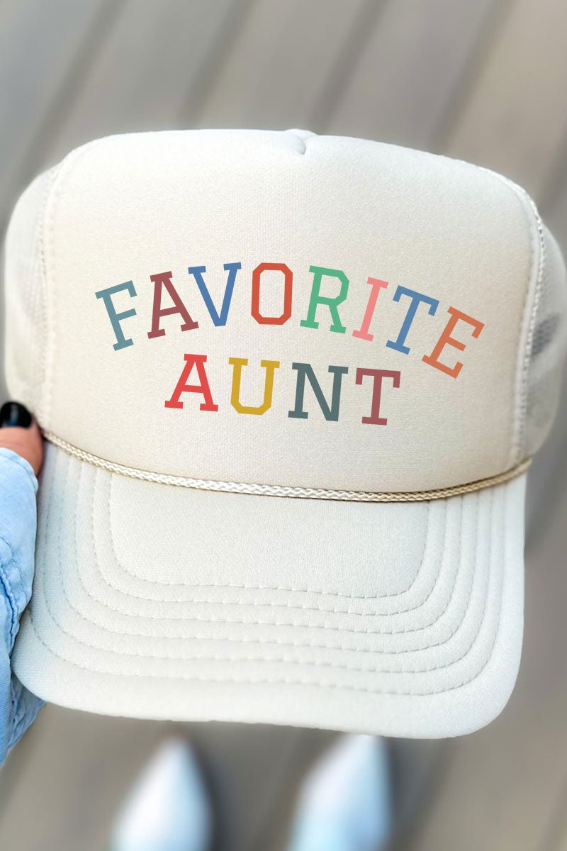 Always The Favorite Aunt Otto Foam Front Trucker Hat - Wholesale Accessory Market