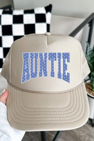 Blue Dot Auntie Otto Foam Front Trucker Hat - Wholesale Accessory Market
