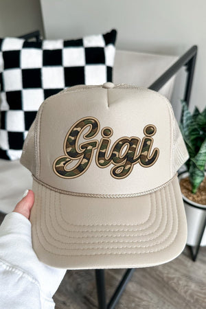 Camo Couture Gigi Otto Foam Front Trucker Hat - Wholesale Accessory Market