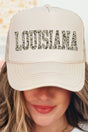 Camo Louisiana Otto Khaki Foam Front Trucker Hat - Wholesale Accessory Market