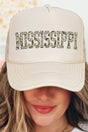 Camo Mississippi Otto Khaki Foam Front Trucker Hat - Wholesale Accessory Market