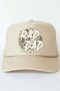 Camo Rad Dad Otto Khaki Foam Front Trucker Hat - Wholesale Accessory Market