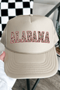 Crimson Alabama Camo Otto Khaki Foam Front Trucker Hat - Wholesale Accessory Market