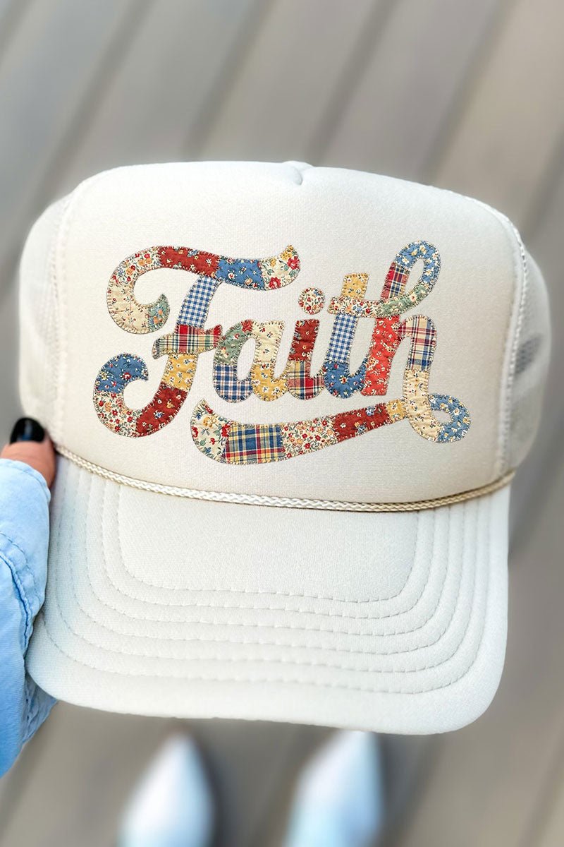 Faith Sewn Sweet Otto Foam Front Trucker Hat - Wholesale Accessory Market