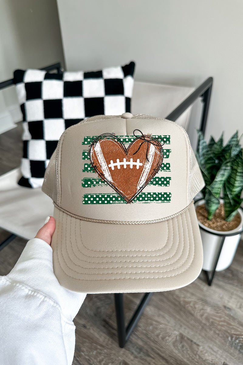 Football Sweetheart Otto Foam Front Trucker Hat - Wholesale Accessory Market
