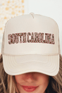 Garnet South Carolina Camo Otto Khaki Foam Front Trucker Hat - Wholesale Accessory Market