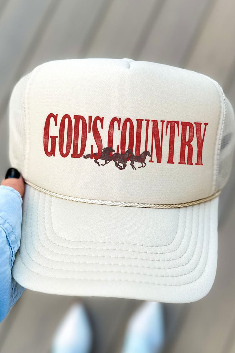 God's Country Otto Foam Front Trucker Hat - Wholesale Accessory Market