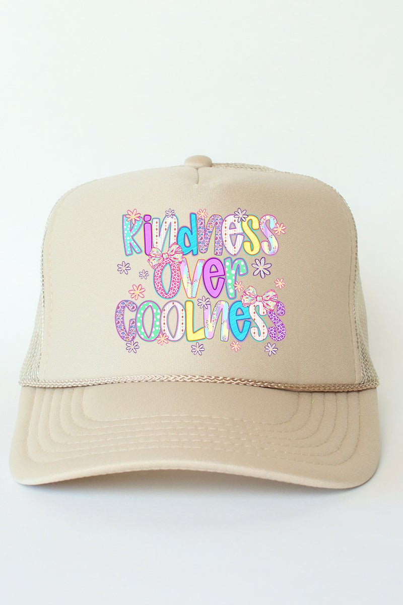Kindness Over Coolness Otto Foam Front Trucker Hat - Wholesale Accessory Market