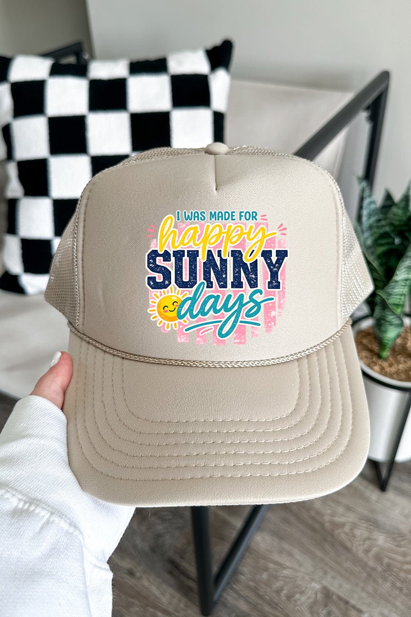 Made For Sunny Days Otto Foam Front Trucker Hat - Wholesale Accessory Market