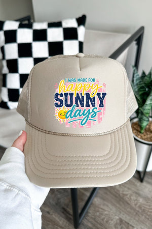 Made For Sunny Days Otto Foam Front Trucker Hat - Wholesale Accessory Market