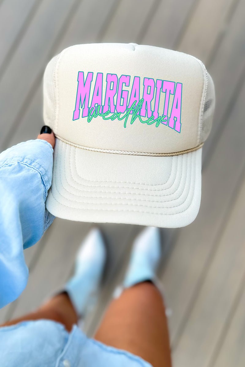 Margarita Weather Color Block Otto Foam Front Trucker Hat - Wholesale Accessory Market