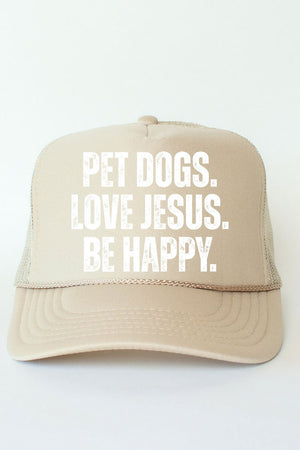 Pet Dogs Otto Foam Front Trucker Hat - Wholesale Accessory Market