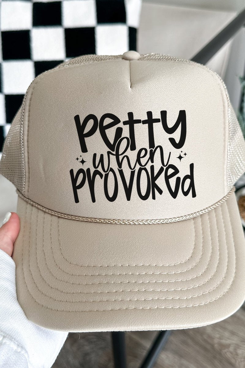 Petty When Provoked Otto Khaki Foam Front Trucker Hat - Wholesale Accessory Market