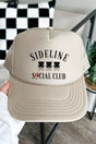 Sideline Social Club Otto Khaki Foam Front Trucker Hat - Wholesale Accessory Market