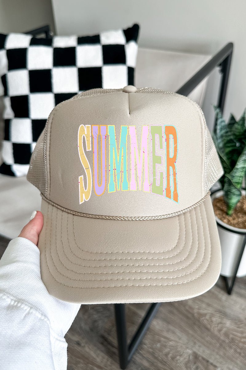 Sunwashed Summer Otto Foam Front Trucker Hat - Wholesale Accessory Market