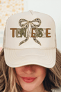 Sweet Home Camo Tennessee Otto Khaki Foam Front Trucker Hat - Wholesale Accessory Market