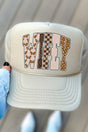 Wifey In The Wild Otto Khaki Foam Front Trucker Hat - Wholesale Accessory Market