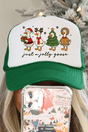 Just A Jolly Goose Otto Kelly Green with White Foam Front Trucker Hat - Wholesale Accessory Market