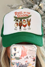 Reel In The Season Otto Kelly Green with White Foam Front Trucker Hat - Wholesale Accessory Market